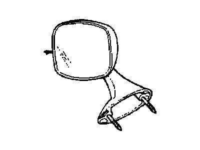 Chevy 20096546 Mirror