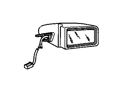 Pontiac Bonneville Side View Mirrors - 12393164