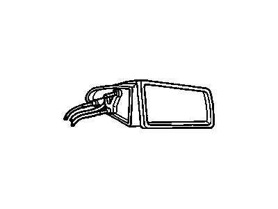 Pontiac 25541842 Mirror
