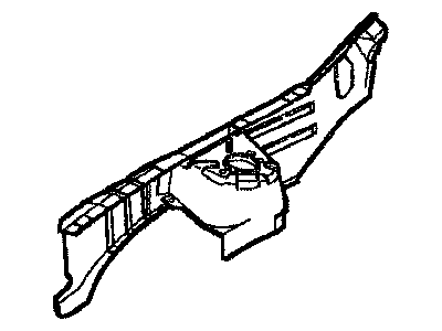 90158121 GM Bolt, Shroud And Dash And Vent Duct Panel Illustration 1 of 1