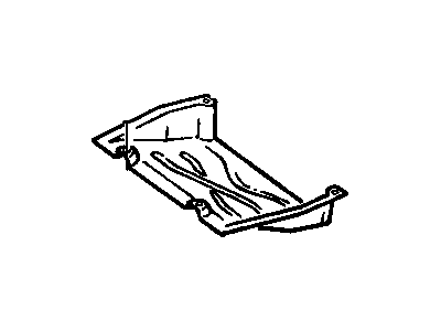 Cadillac 90573747 SHIELD,ENGINE FRONT SPLASH(7.006)