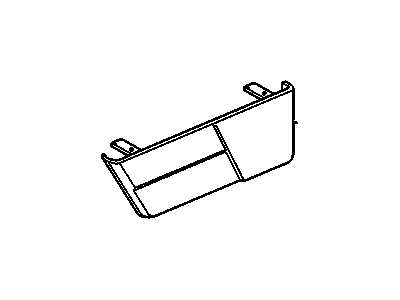 Chevy 15006972 COVER,DRIVER SEAT RISER FINISH(INNER)(NEUTRAL)