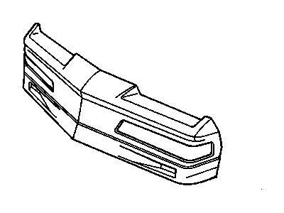 Pontiac Firebird Bumper - 16509378