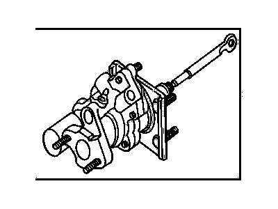 GM 19371351 Brake Booster 19371351 GM Brake Booster Illustration 1 of 1
