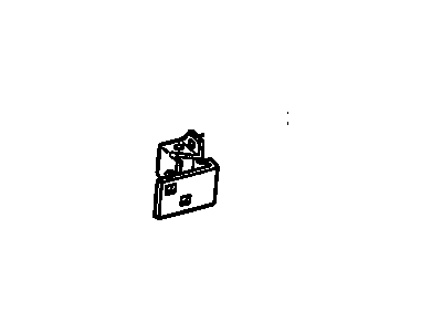 Buick 16626139 Hinge