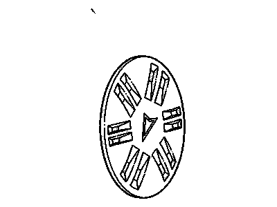 Pontiac LeMans Wheel Cover - 96133413