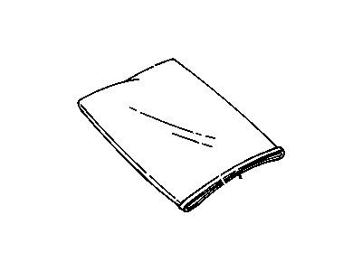 GM 12391817 Storage Cover 12391817 GM Storage Cover Illustration 1 of 1
