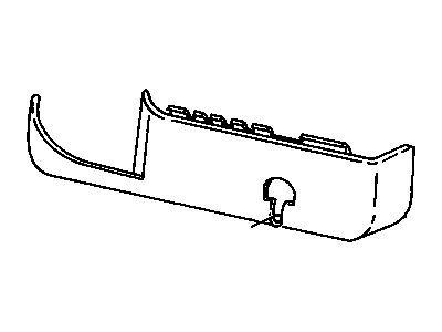 Chevy 22581871 Retractor Cover