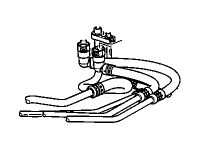 GMC 22862258 HOSE,HEATER OUTLET(FOR VEHICLE BUILT ON 10/17/2011 & AFTER)(1ST DESIGN 20984280)