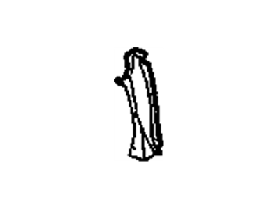 GM 14043595 Sound Absorber, Front Driver Side 14043595 GM Sound Absorber, Front Driver Side Illustration 1 of 1