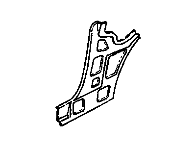 Cadillac 1644862 Inner Panel