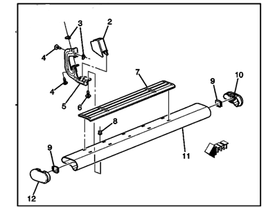 Chevy 22876167 STEP,ASST(SERVICE COMPONENT OF STEP PKG 22805439)(PART OF 1)(INCLUDES 2-6,8-12)(8.225)