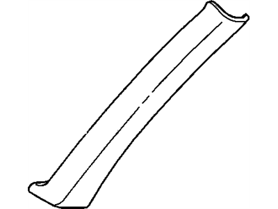 GM 3546434 Molding, Windshield Garnish Molding, Upper GM 3546434 Molding, Windshield Garnish Molding, Upper