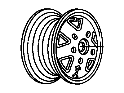 GMC S15 Spare Wheel - 14063788
