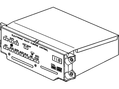 Cadillac 16060984 Dash Control Unit