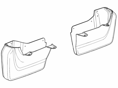GMC 84254759 Mud Guard