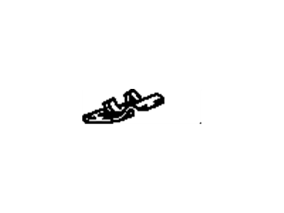 GM 20038850 Strip Molding Clip, Rear 20038850 GM Strip Molding Clip, Rear Illustration 1 of 1