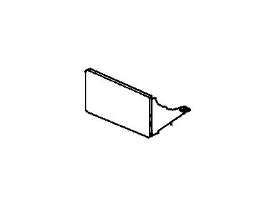 Oldsmobile 22511444 License Bracket