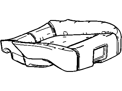 Chevy 42743531 PAD,FRONT SEAT CUSHION(INCLUDES 3,4)