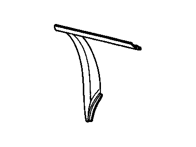 Pontiac 10209761 Window Trim