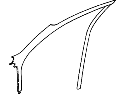 Buick 22642172 Windshield Pillar Trim