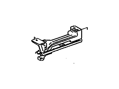 16779858 GM Seat Track, Front Driver Side Illustration 1 of 1