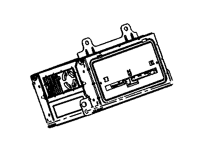 GM 22856977 Radio, Radio Receiver
