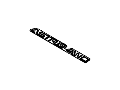 Chevy 15724742 Nameplate