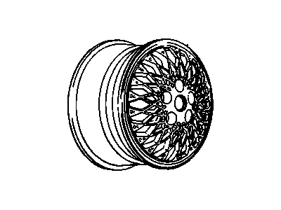 Oldsmobile 3634734 Wheel