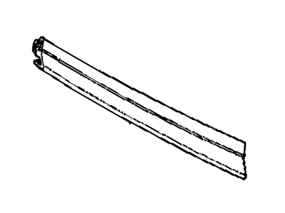 Cadillac 20097125 Weatherstrip