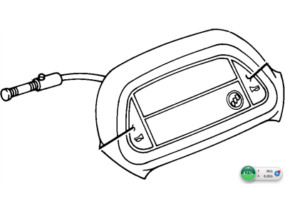 Buick 16750743 Horn Switch