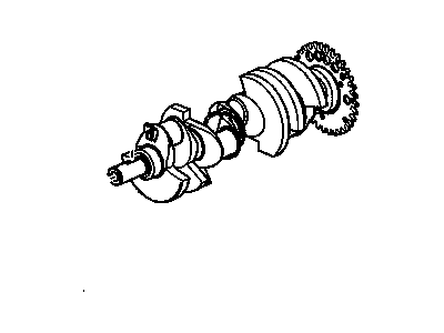 Chevy 12707366 Crankshaft