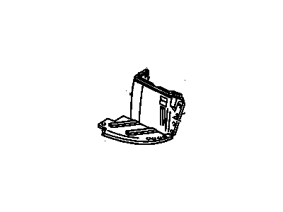 GM 10275625 Wheelhouse, Front Inner Driver Side 10275625 GM Wheelhouse, Front Inner Driver Side Illustration 1 of 1