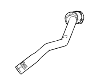 Chevy 39016138 HOSE,HEATER INLET(CODE AAG6)(INCLUDES 6,12)(INCLUDES THE HOSE, CONNECTOR AND CLAMP)