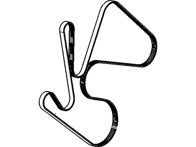 GMC 12646376 BELT,FAN(CODE AACM)