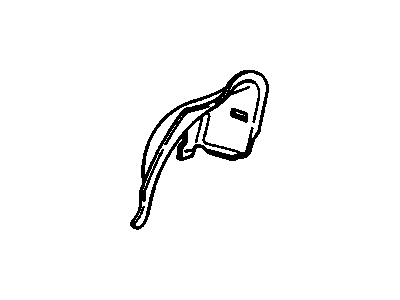 25630778 GM Inner Wheelhouse, Rear Driver Side Illustration 1 of 1
