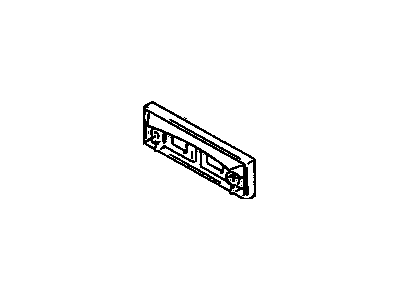 Chevy 30019481 License Bracket