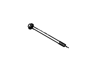 Chevy 1989234 BOLT,STARTER POLE SHOE(M6X1.0X121, 9.8)