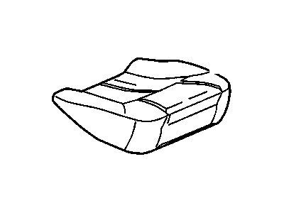 Chevy 89039062 COVER,PASSENGER SEAT CUSHION(PEWTER)