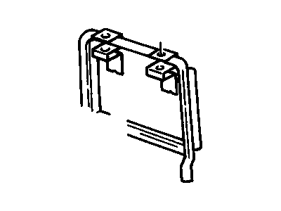 Buick 16776360 Seat Back Frame
