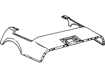 Chevy 14092651 Upper Panel