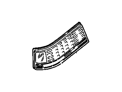 Pontiac 16509867 Lens