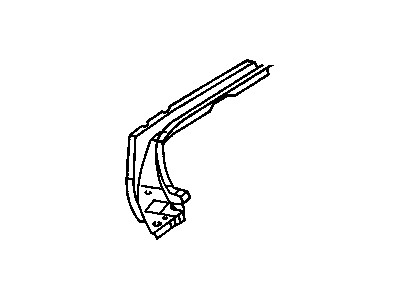 Buick 10276407 Rear Side Rail