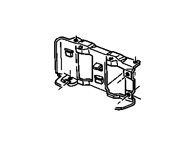 Oldsmobile 25609335 Mount Panel