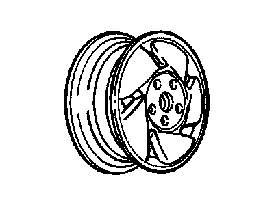 Pontiac Grand Prix Spare Wheel - 12516119