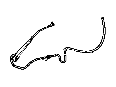 2000 Chevy Astro Wiper Arm - 15043069