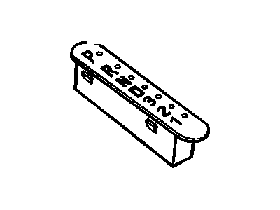 Cadillac Automatic Transmission Shift Indicator - 9224225
