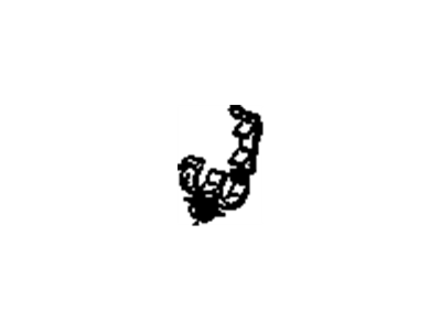 Buick 13303494 CLIP,FUEL FEED HOSE(PART OF 4)(HOLDS 2 LINES)