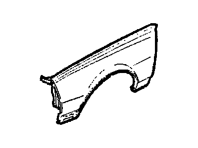 Chevy Impala Fender - 12396624