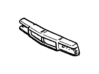 14071283 GM Header Panel, Front Illustration 1 of 1